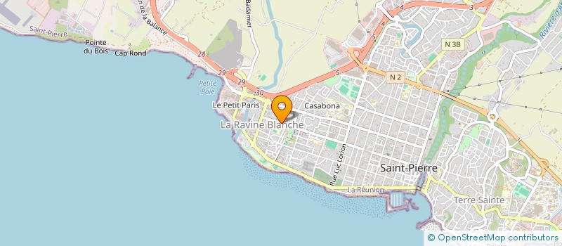 localisation de l'entreprise FEM à SAINT-PIERRE