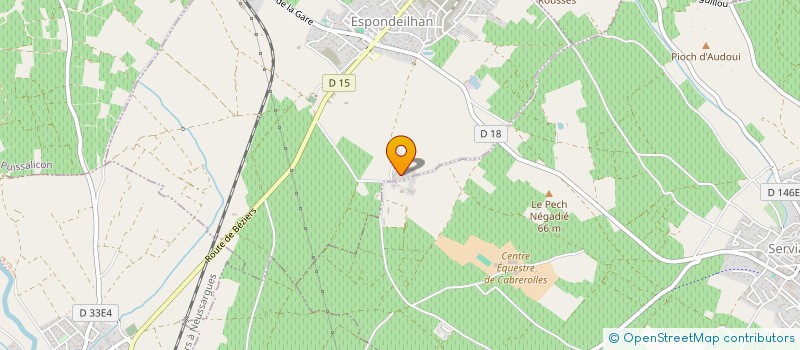 localisation de l'entreprise FEMA  ESPONDEILHAN