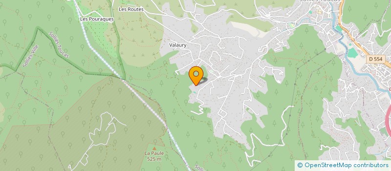 localisation de l'entreprise FEMAKA FORMATIONS à SOLLIES-TOUCAS