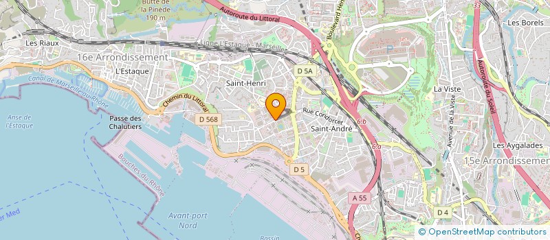 localisation de l'entreprise FEMAN IMMOBILIER à MARSEILLE