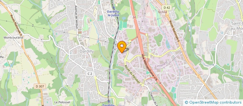 localisation de l'entreprise FEMAT SOLUTIONS à DARDILLY