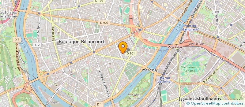 localisation de l'entreprise FEMESI à BOULOGNE-BILLANCOURT