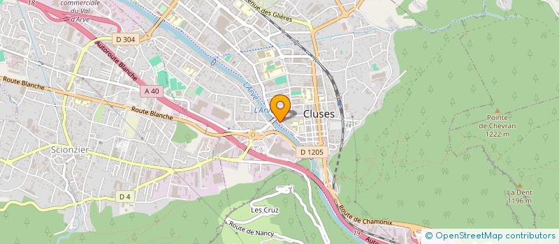 localisation de l'entreprise FEMIA  CLUSES