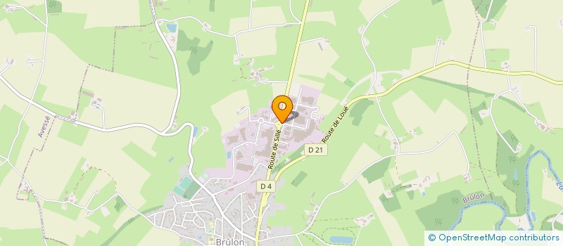 localisation de l'entreprise FEMILUX  BRULON