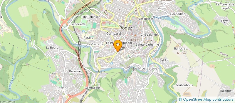 localisation de l'entreprise FEMIN'ART à RODEZ