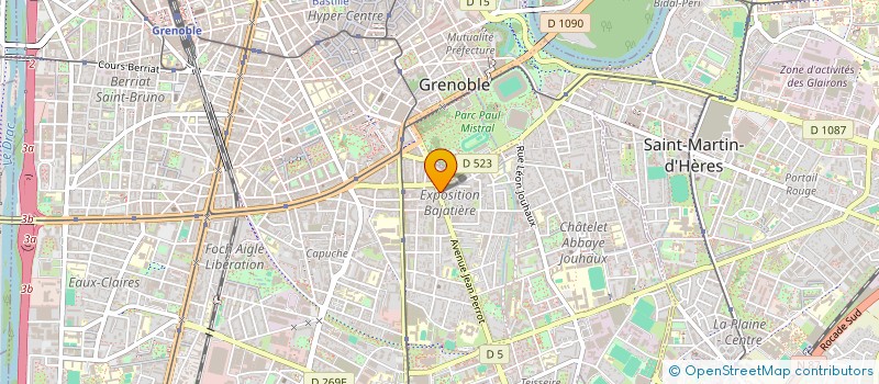 localisation de l'entreprise FEMINA COIFFURE à GRENOBLE