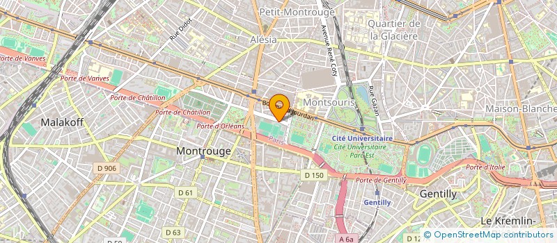 localisation de l'entreprise FEMINA SPORT ASSOC SPORTIVE à PARIS