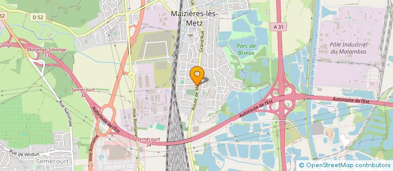 localisation de l'entreprise FEMME A MAIZIERES  MAIZIERES-LES-METZ