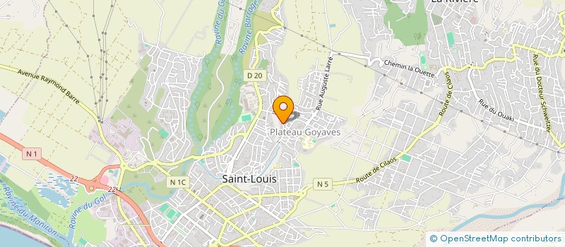localisation de l'entreprise FEMME ACTIVE SOLIDAIRE à SAINT-LOUIS