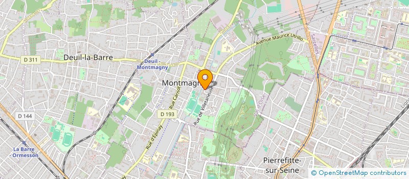 localisation de l'entreprise FEMME D'INTERIEURE à MONTMAGNY