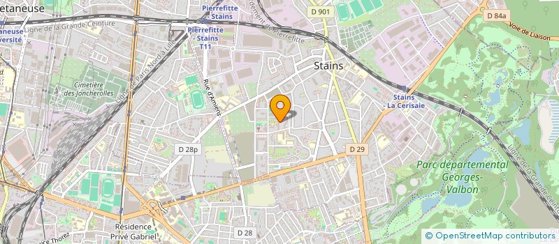 localisation de l'entreprise FEMME DANS LA CITE à STAINS