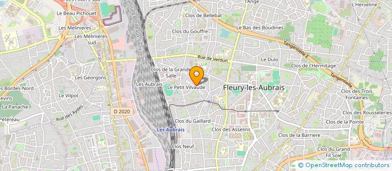 localisation de l'entreprise FEMME DE CHALLENGE (F2C) à FLEURY-LES-AUBRAIS
