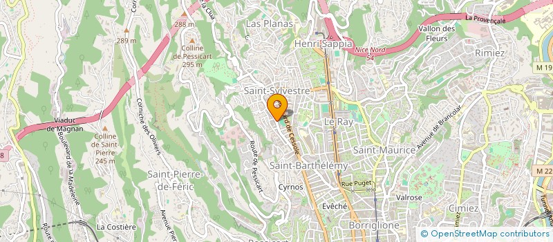 localisation de l'entreprise FEMME EN MOUVEMENT  NICE