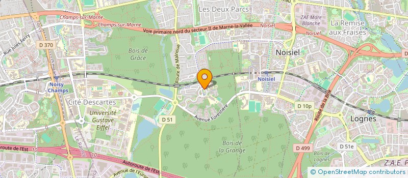 localisation de l'entreprise FEMME POTOMITAN  CHAMPS-SUR-MARNE