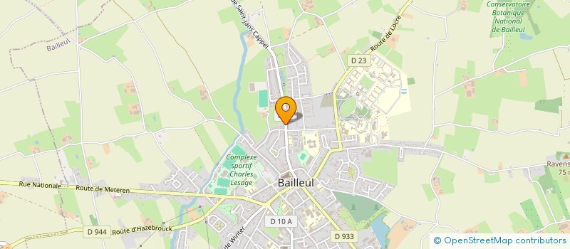 localisation de l'entreprise FEMMES ACTIVES FOYER BAILLEUL REG FLANDR à BAILLEUL
