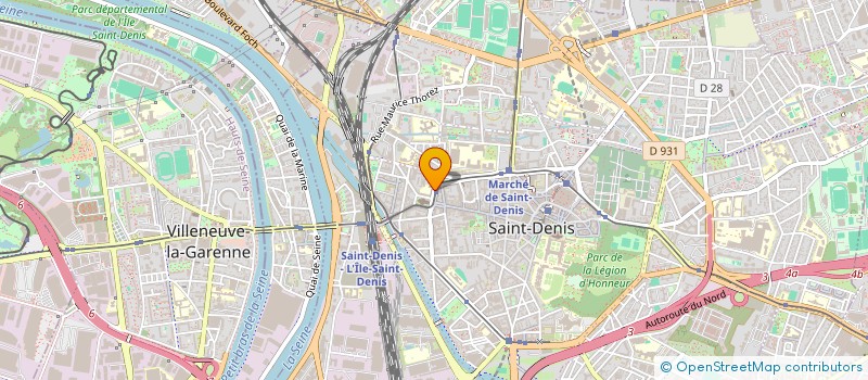 localisation de l'entreprise FEMMES ACTIVES SERVICES à SAINT-DENIS