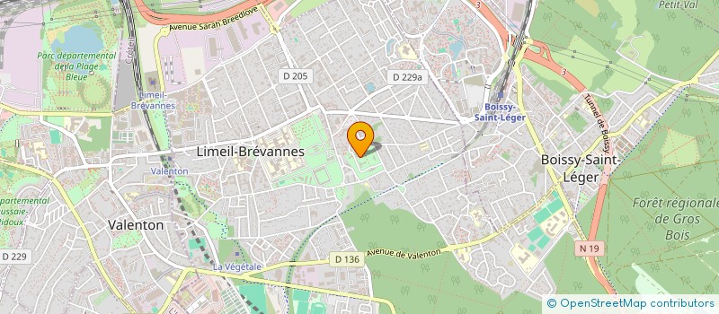 localisation de l'entreprise FEMMES AND CO  LIMEIL-BREVANNES