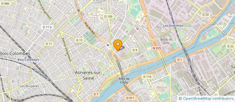 localisation de l'entreprise FEMMES ARABES IMMIGREES FRANCE à GENNEVILLIERS