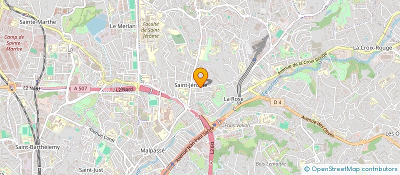 localisation de l'entreprise FEMMES D AVENIR DES OLIVIERS à MARSEILLE 13EME