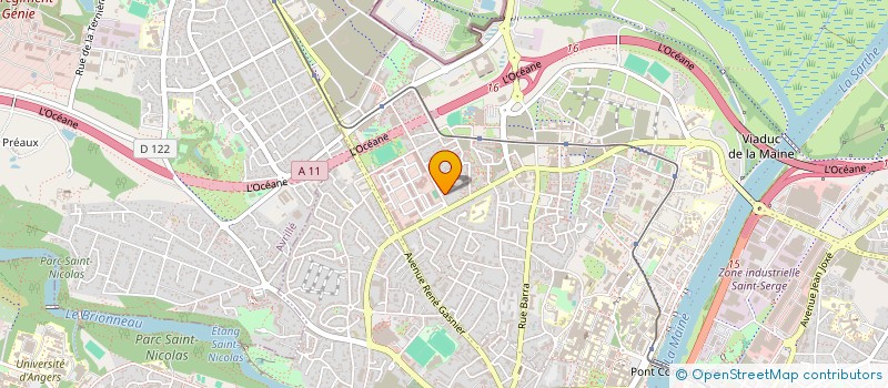 localisation de l'entreprise FEMMES D'ICI ET D'AILLEURS à ANGERS