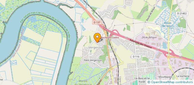 localisation de l'entreprise FEMMES D'ICI ET D'AILLEURS  VERGEROUX