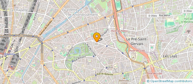 localisation de l'entreprise FEMMES DE LA TERRE  PARIS