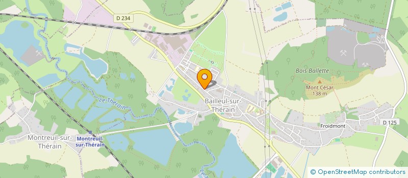 localisation de l'entreprise FEMMES DE LIBERTES  BAILLEUL-SUR-THERAIN