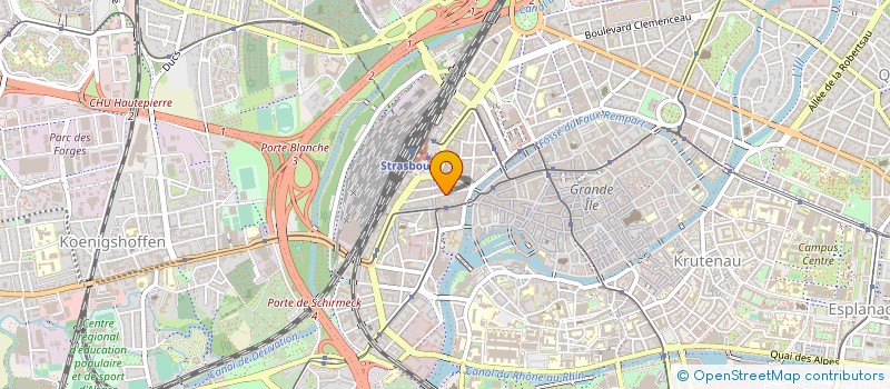 localisation de l'entreprise FEMMES DE PAROLES à STRASBOURG