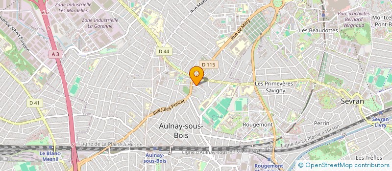 localisation de l'entreprise FEMMES DE VALEURS à AULNAY-SOUS-BOIS