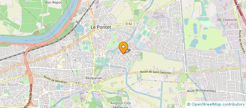 localisation de l'entreprise FEMMES DU GRAND AVIGNON  LE PONTET