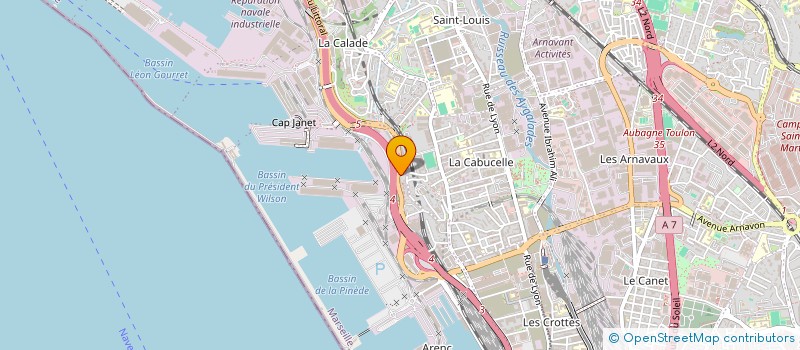 localisation de l'entreprise FEMMES DU LITTORAL à MARSEILLE