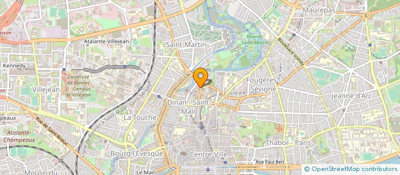 localisation de l'entreprise FEMMES DU MONDE à RENNES