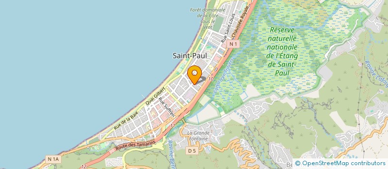 localisation de l'entreprise FEMMES EN AVANT à SAINT-PAUL