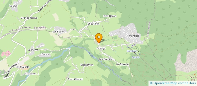 localisation de l'entreprise FEMMES EN MONTAGNE  ANNECY