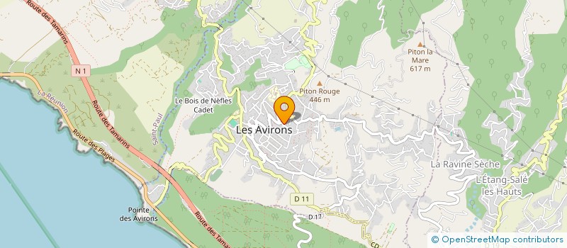 localisation de l'entreprise FEMMES EN POLITIQUE DANS L'OCEAN INDIEN - REUNION (FPOI - REUNION)  LES AVIRONS