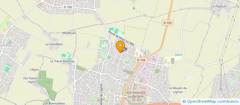 localisation de l'entreprise FEMMES ENDO AND CO  LAGORD