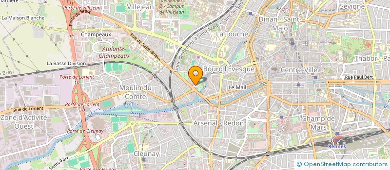 localisation de l'entreprise FEMMES ENTRE ELLES à RENNES