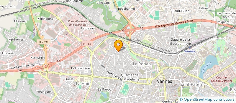 localisation de l'entreprise FEMMES ET CITOYENNES EN MORBIHAN à VANNES