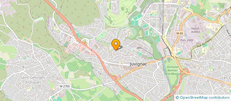 localisation de l'entreprise FEMMES ET HORSE BALL  JUVIGNAC
