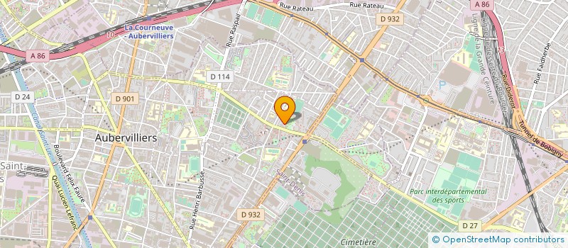localisation de l'entreprise FEMMES ET VIES à AUBERVILLIERS