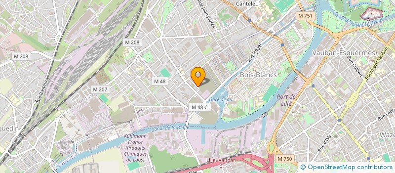 localisation de l'entreprise FEMMES FIERES FORTES à LILLE