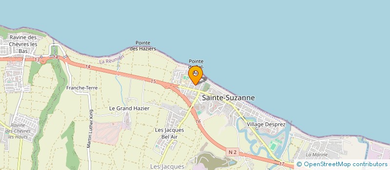 localisation de l'entreprise FEMMES GENERATION PARITE à SAINTE-SUZANNE