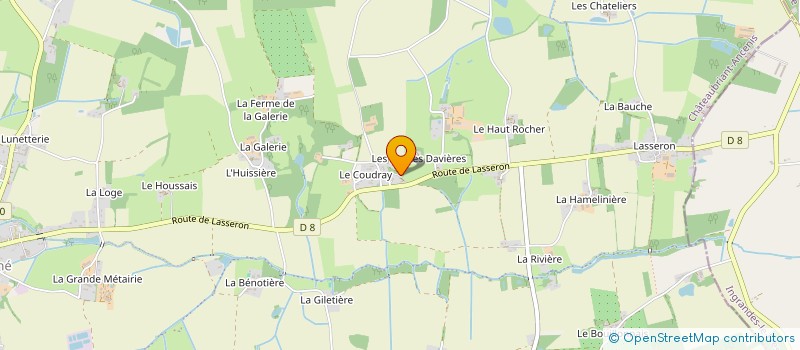 localisation de l'entreprise FEMMES GRAINES  LOIREAUXENCE