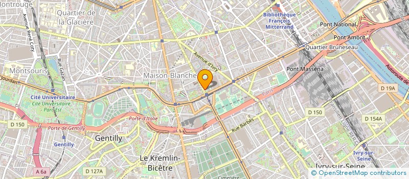 localisation de l'entreprise FEMMES INITIATIVES à PARIS