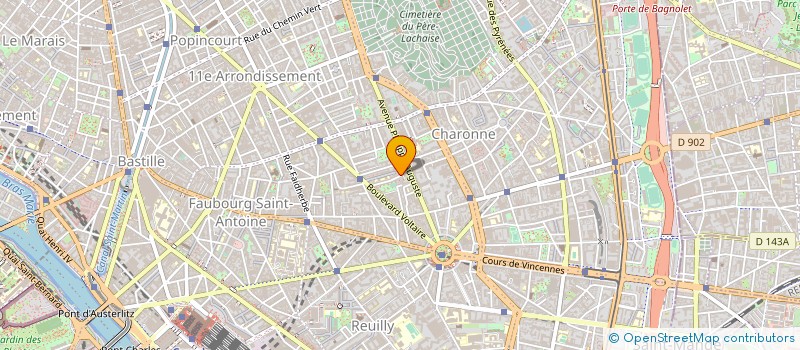 localisation de l'entreprise FEMMES INTER ASSOCIATION ISM à PARIS