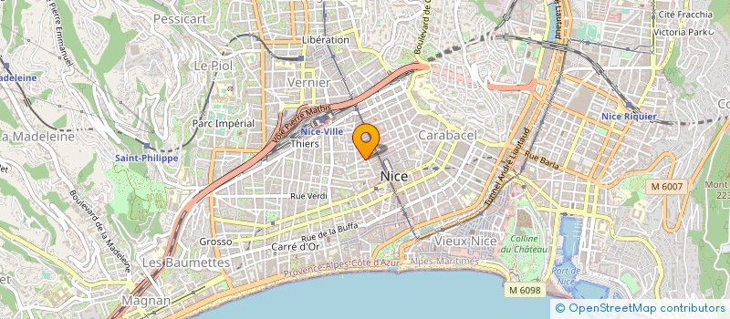 localisation de l'entreprise FEMMES PRESSEES à NICE