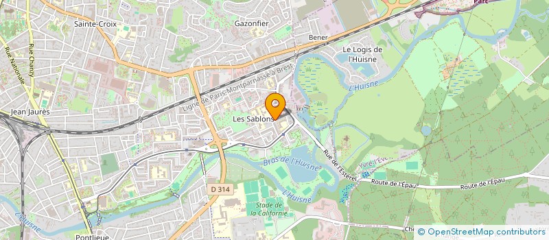 localisation de l'entreprise FEMMES RELAIS SARTHE  LE MANS