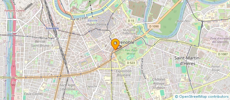 localisation de l'entreprise FEMMES SDF à GRENOBLE