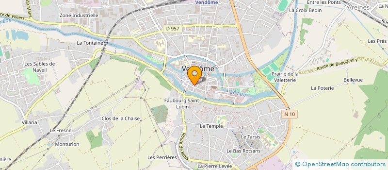 localisation de l'entreprise FEMMES SOLIDAIRES 41 à VENDOME