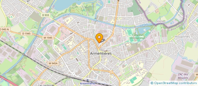 localisation de l'entreprise FEMMES SOLIDAIRES DE L'ARMENTIEROIS à ARMENTIERES